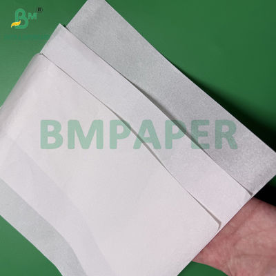 40g Food Grade White Greaseproof Paper Untuk Membungkus Roti 350mm - 600mm