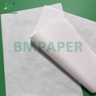 40g Food Grade White Greaseproof Paper Untuk Membungkus Roti 350mm - 600mm