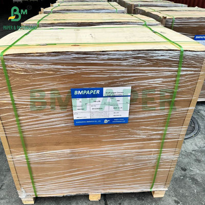 70gm 120gm High-Tensile Brown Kraft Paper Untuk Kemasan Berat