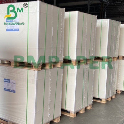 250g + 20g Kertas dasar gelas Single sisi papan pelapis PE 70 * 100cm