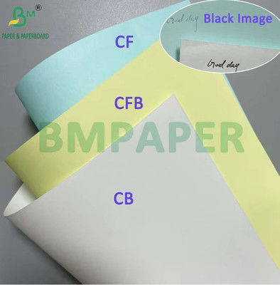 Kualitas Premium 75GSM Blank Laser Carbonless NCR Paper Image Hitam 8,5 &quot;X 11&quot;