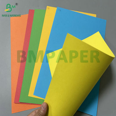 70 gram 80 gram A0 A1 Pink Green Uncoated Colors Paper Untuk Percetakan Offset