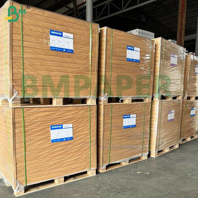 200 g 250 g tahan kelembaban Putih dilapisi atas Kraft Coat Untuk kemasan produk beku