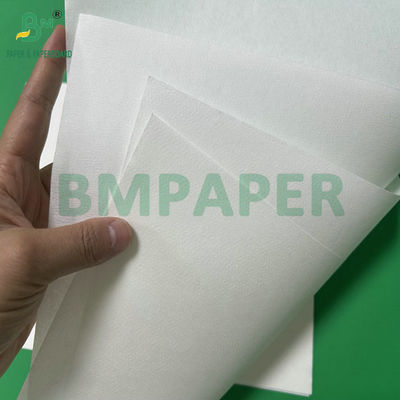 50 gram Bamboo Pulp Coffee Filters Paper Dengan Jumbol Roll Lebar 308mm Warna Putih