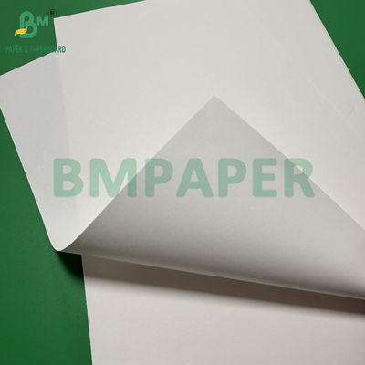 120gsm Kontak Makanan Disetujui Putih Putih Kraft Paper Roll Luas Khusus