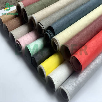 147cm Lebar gulungan 0,55mm Sewable PU Tyvek Paper Untuk Tas Wanita
