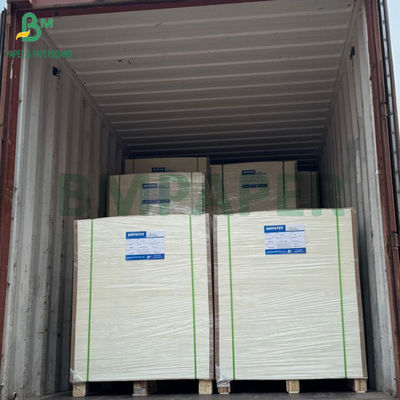 0.7mm 385gsm Premium Absorbent Coaster Board 70x100cm Lembar putih alami