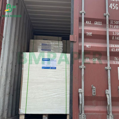0.7mm 385gsm Premium Absorbent Coaster Board 70x100cm Lembar putih alami