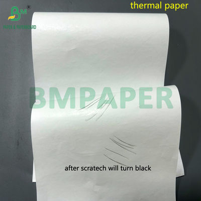 48 gram 55 gram Putih Jumbo Roll Thermal Paper Dengan 795mm 800mm