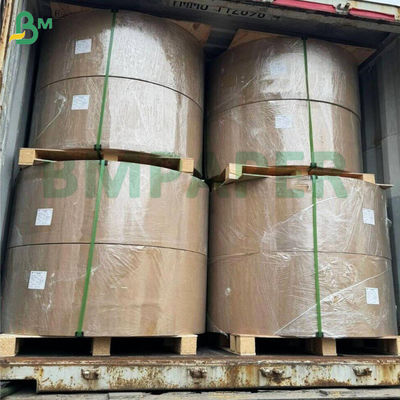 Kertas bungkus buah yang ramah lingkungan 30 gram Roll Tissue Brown Daur Ulang Untuk Pengemasan Buah
