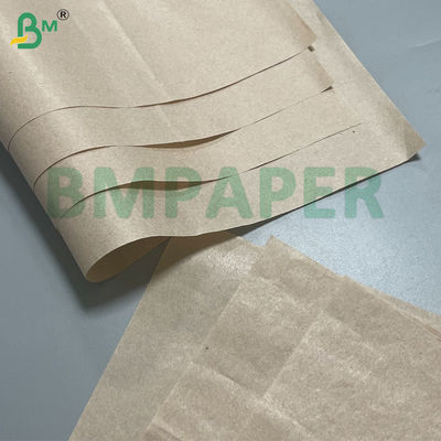 Kertas bungkus buah yang ramah lingkungan 30 gram Roll Tissue Brown Daur Ulang Untuk Pengemasan Buah