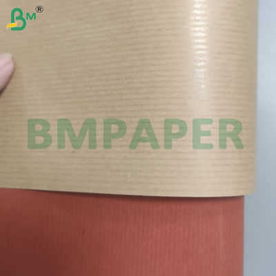 Gulung kertas kraft bergaris tidak dicelupkan yang ramah lingkungan untuk kemasan bunga