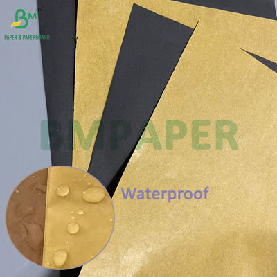 Bernafas Waterproof 54G 56G Wax Coated Protective Bag Mango Kertas Luar Kuning