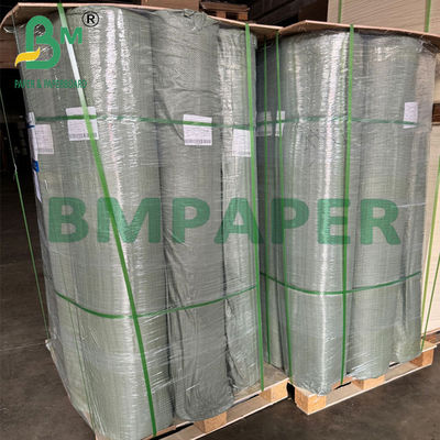 0.3mm 0.7mm Warna cokelat muda tahan lama Kraft Tex Paper untuk penyimpanan makanan