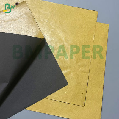 56gsm Bernafas Waterproof Mango Protektif Tas Wax Coated Kuning Outer Paper & Hitam Opsi