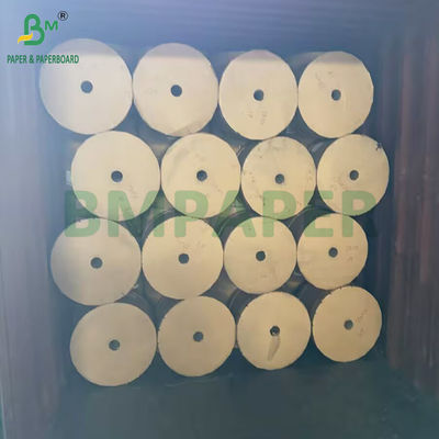 30g Double-Sided Gloss Black Paper Roll 370mm 420mm Untuk Perlindungan Kantong Buah