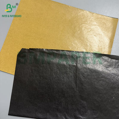 30g Double-Sided Gloss Black Paper Roll 370mm 420mm Untuk Perlindungan Kantong Buah