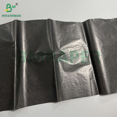 30g Double-Sided Gloss Black Paper Roll 370mm 420mm Untuk Perlindungan Kantong Buah