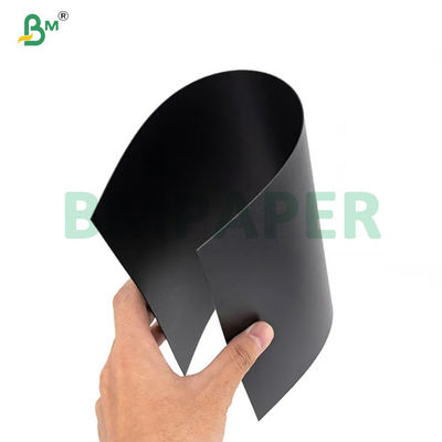 1mm 1.5mm Black Cardstock Paper Sheet Untuk Kotak Kosmetik 70 X 100cm Padat