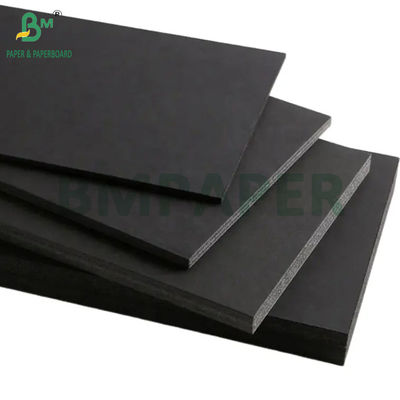 1mm 1.5mm Black Cardstock Paper Sheet Untuk Kotak Kosmetik 70 X 100cm Padat