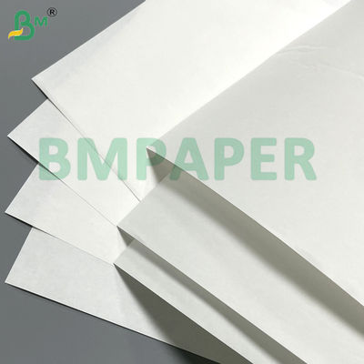 75g-190g Kekuatan Tinggi Kertas Kraft Putih Ramah Lingkungan untuk Kemasan dan Kantong Makanan