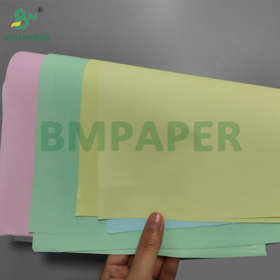 50gr 55gr CB CFB CF NCR Karbonless Copy Paper Untuk Invoice Blue Image 65 x 92cm