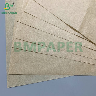 30gm 40gm Brown Baking Parchment Paper Double Side Silikon Jumbo Roll