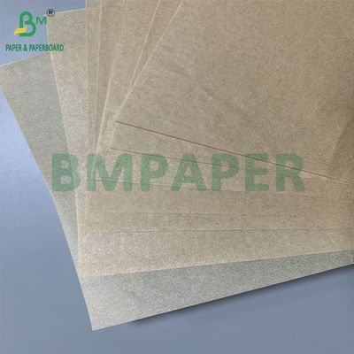 30gm 40gm Brown Baking Parchment Paper Double Side Silikon Jumbo Roll