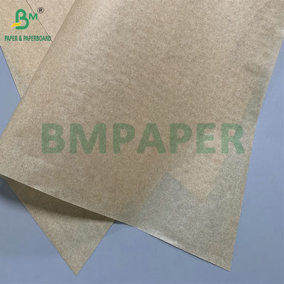 30gm 40gm Brown Baking Parchment Paper Double Side Silikon Jumbo Roll