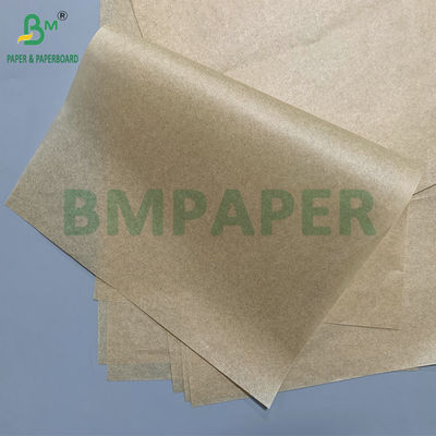 30gm 40gm Brown Baking Parchment Paper Double Side Silikon Jumbo Roll