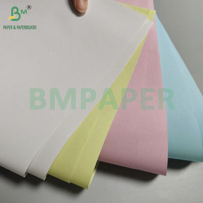 75gsm 80gsm NCR Copy Carbonless Paper 8.5 &quot;x 11&quot; Untuk Pencetakan Laser