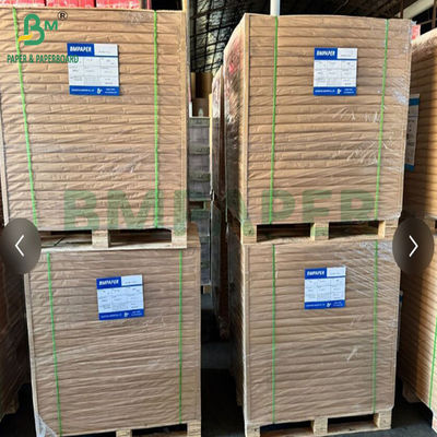 50 gram 60 gram Greaseproof PE Coated Brown Kraft Paper Untuk Kantong Makanan Lebar 70cm