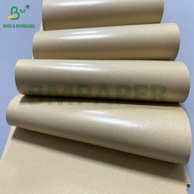 50 gram 60 gram Greaseproof PE Coated Brown Kraft Paper Untuk Kantong Makanan Lebar 70cm