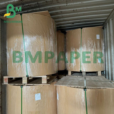 48.8gsm 889mm Lebar Lembut Baik Keputihan Pemeriksaan Kertas Koran Gulung