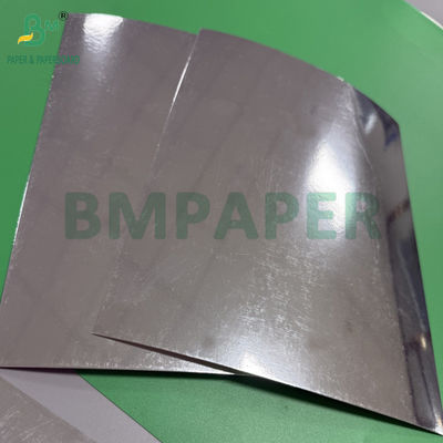 425g Metallic Silver Sheet Cardboard Untuk Membuat Kasus Pasta Gigi