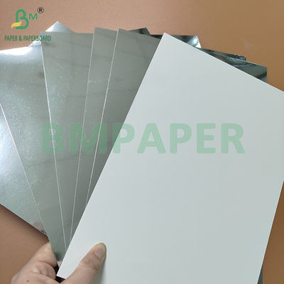 400gm 425gm Perak Cermin Kardus Kardus Metallic Shimmer Untuk Packing Box