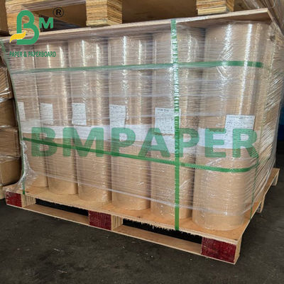 40gm Premium Ribbed Craft Paper Roll untuk Kemasan Hadiah 787mm x 1092mm