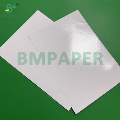 Lembar kertas berlapis inkjet berkilau tinggi sisi ganda A3 A4 120g-300g