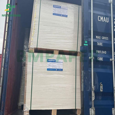 330gm 300gm White Sulphate Paperboard C1S Papan Gading 700x1000mm