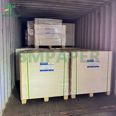 8.5 X 17 inci 70 gram 80 gram Offset Printing Satu Sisi Lapisan Seni Kertas Untuk Brosur