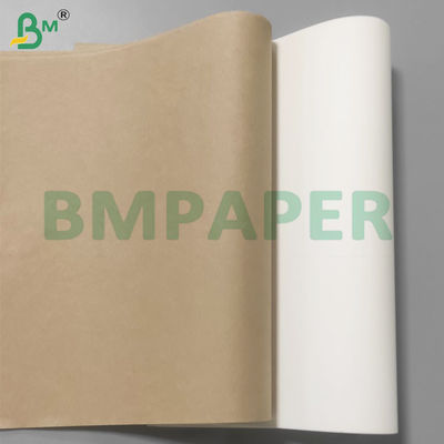 Kelas Makanan 30-80gm Brown Greaseproof Sheets untuk Pengemasan