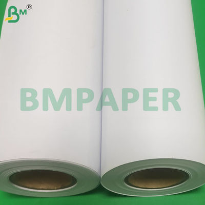 2 inci Core Size 80gsm Putih CAD Plotter Paper Rolls untuk mencetak