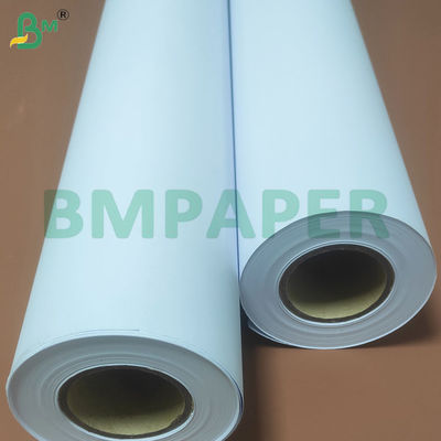 2 inci Core Size 80gsm Putih CAD Plotter Paper Rolls untuk mencetak