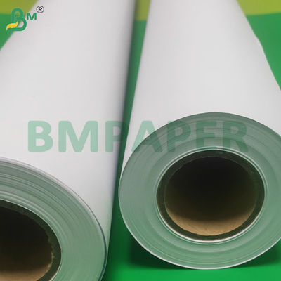 2 inci Core Size 80gsm Putih CAD Plotter Paper Rolls untuk mencetak