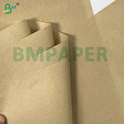 40gm 50gm Kit Printable 7 Brown Food Grade Greaseproof Paper Grease Resistant Untuk Pengemasan Hamburger