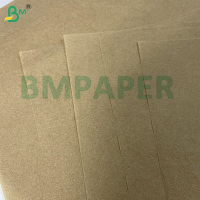 40gm 50gm Kit Printable 7 Brown Food Grade Greaseproof Paper Grease Resistant Untuk Pengemasan Hamburger