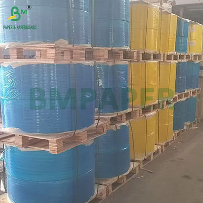 60g Karbonless Paper NCR Rolls CB Putih CF Warna Custom 21cm - 200cm Lebar