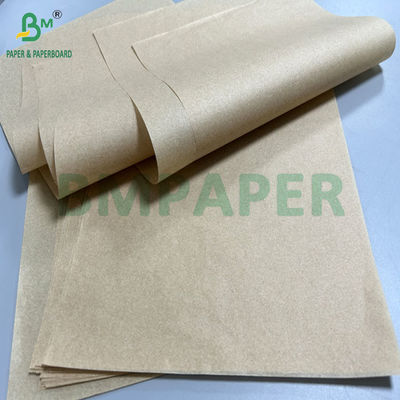 38gm 40gm Wax Coating Greaseproof Paper Untuk Fast Food Wrapping 8.5 x 11inch
