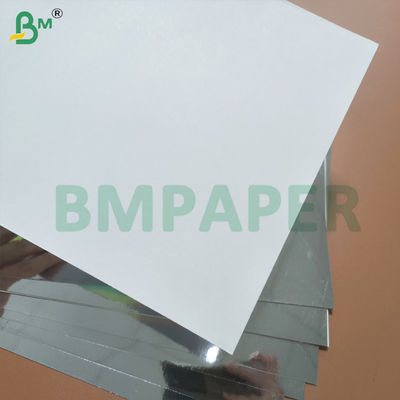 Silver Metallic Paper Sheet 300gsm Silver Foil Mirror Cardstock Untuk pembuatan kartu