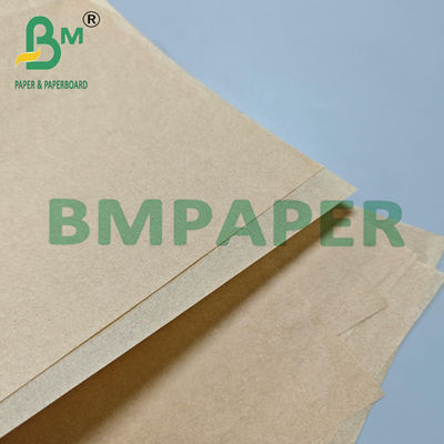30gm 35gm Compostable Unbleached Burger Paper Untuk Pengemasan Makanan Minyak